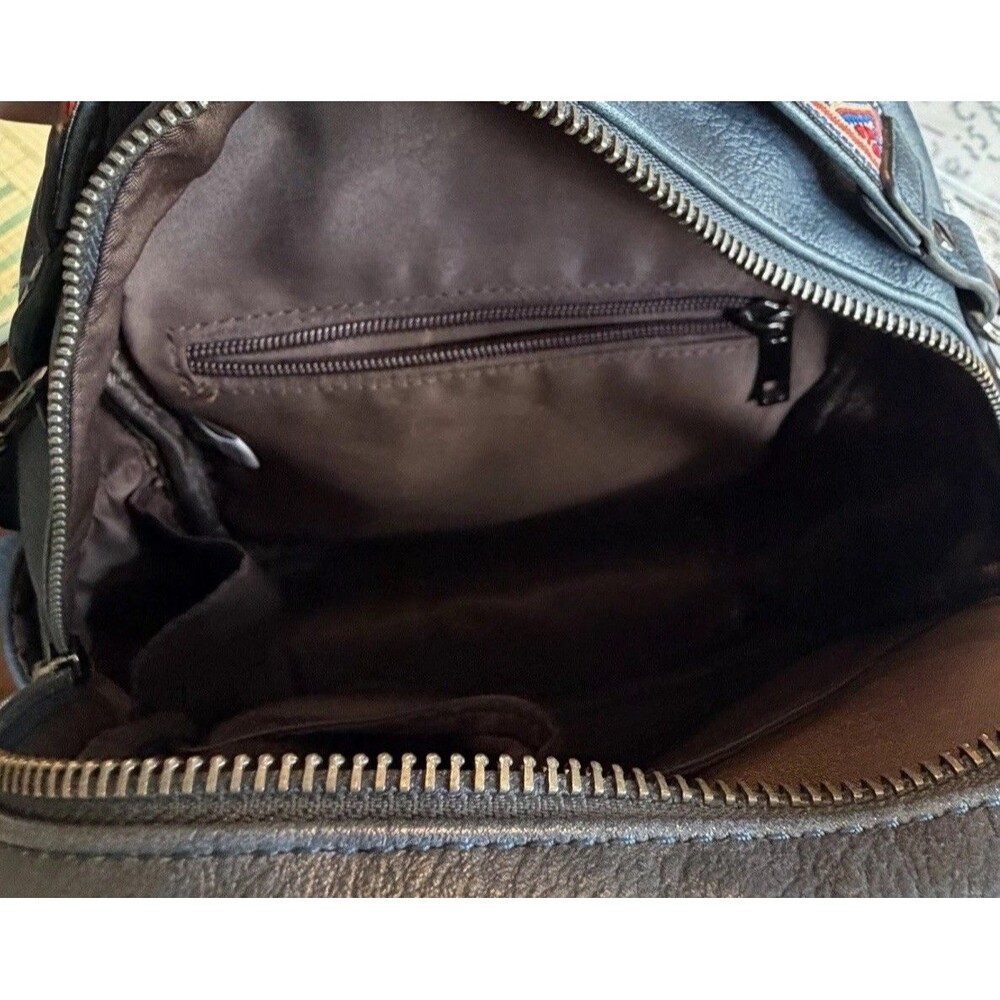 FADEON Women’s Backpack Purse Vegan Leather Waterproof Blue Multi-Pocket Travel - Picture 16 of 16